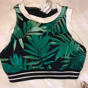 High neck bikini top